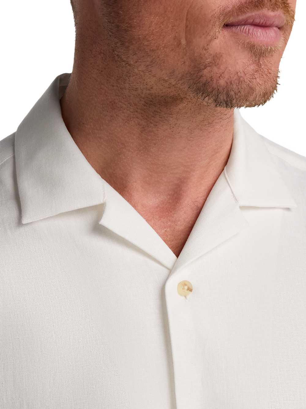 Alternate Image of Linen Blend Solid Casual Shirt-2