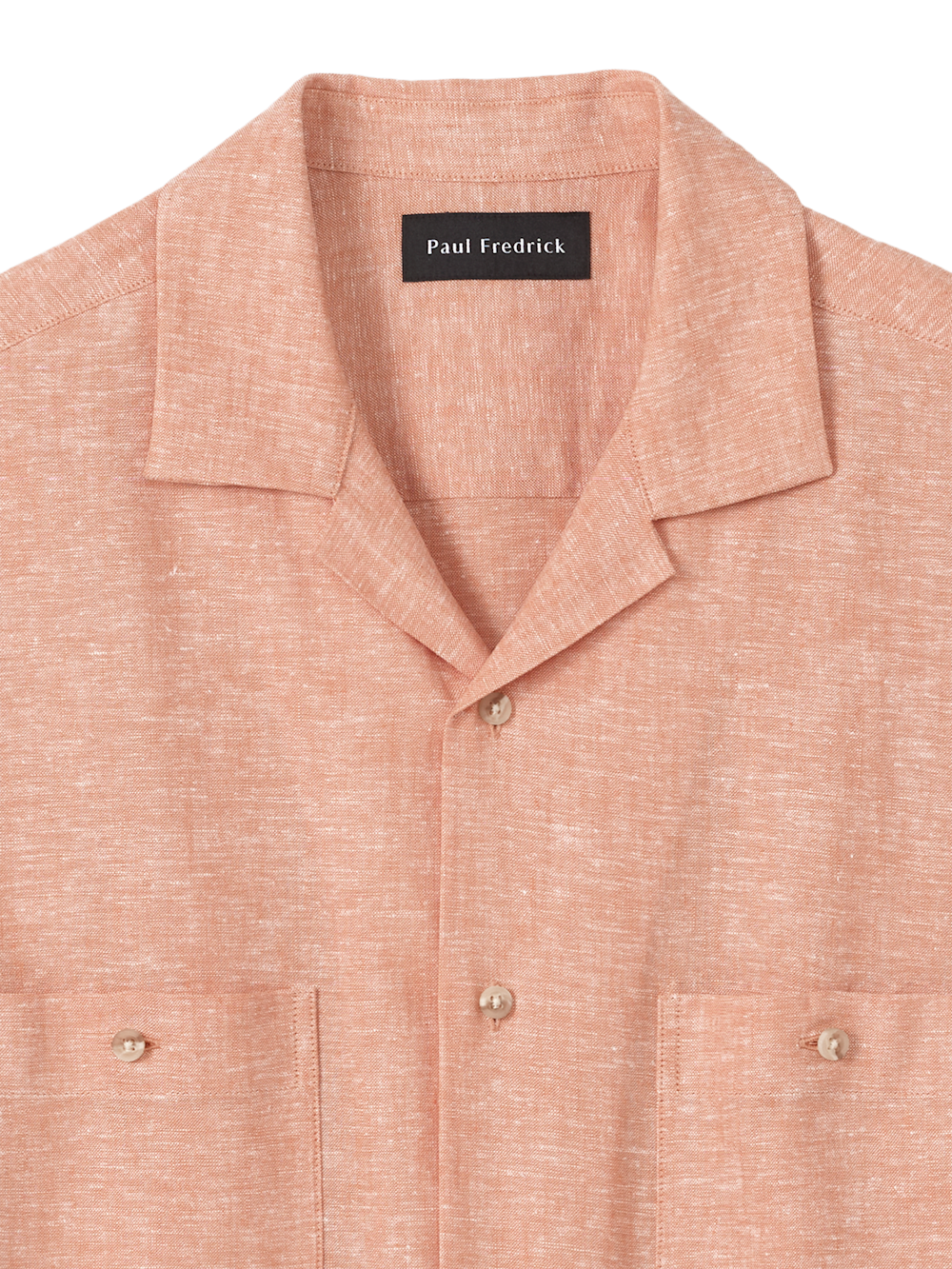 Alternate Image of Linen Blend Solid Casual Shirt-5