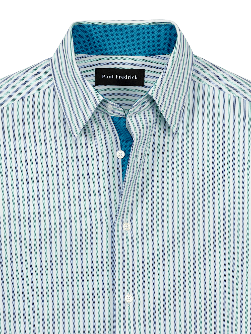 Alternate Image of Performance Stretch Stripe Casual Shirt-5