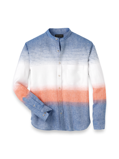 other - ナッシングリトゥン OLI CLASSIC STRIPE SHIRT シャツ Engineered-Multi-Stripe-Shirt-