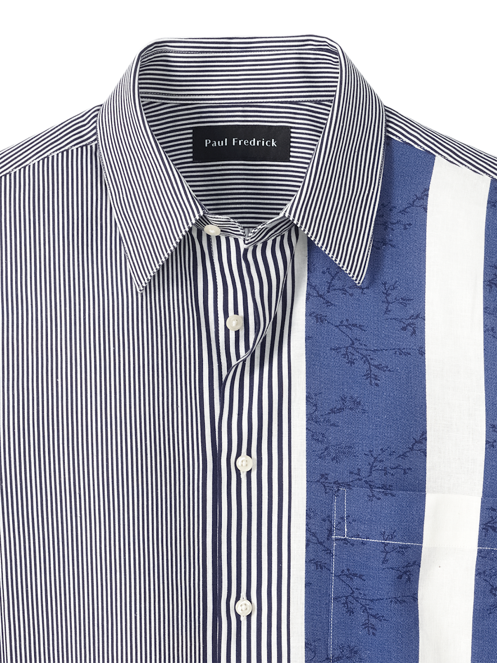 Alternate Image of Linen Blend Stripe Casual Shirt-5
