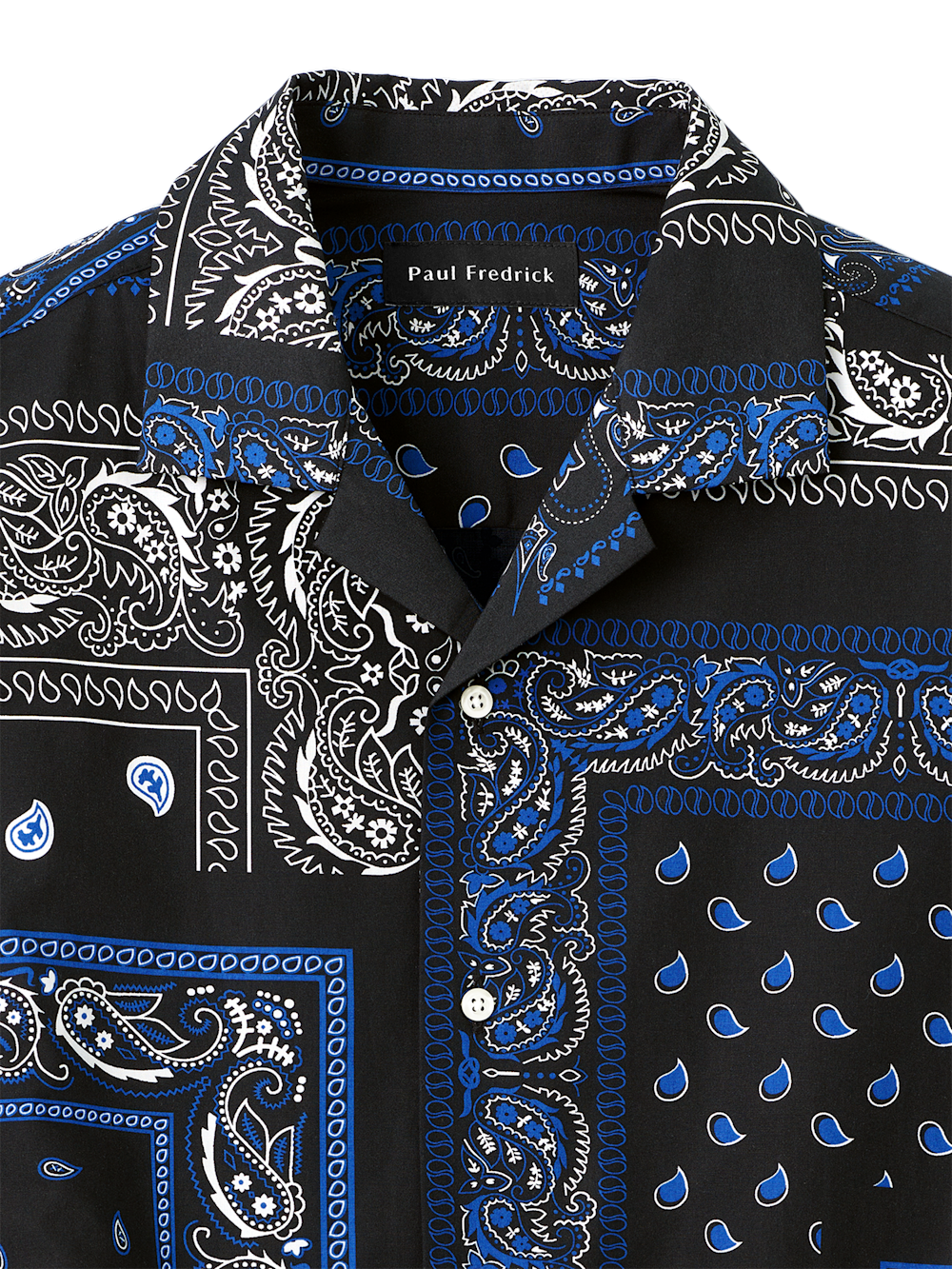 Alternate Image of Cotton Paisley Print Casual Shirt-5