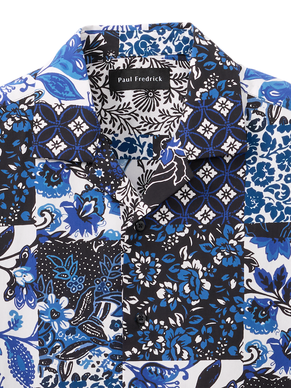 Alternate Image of Cotton Patchwork Casual Shirt-5