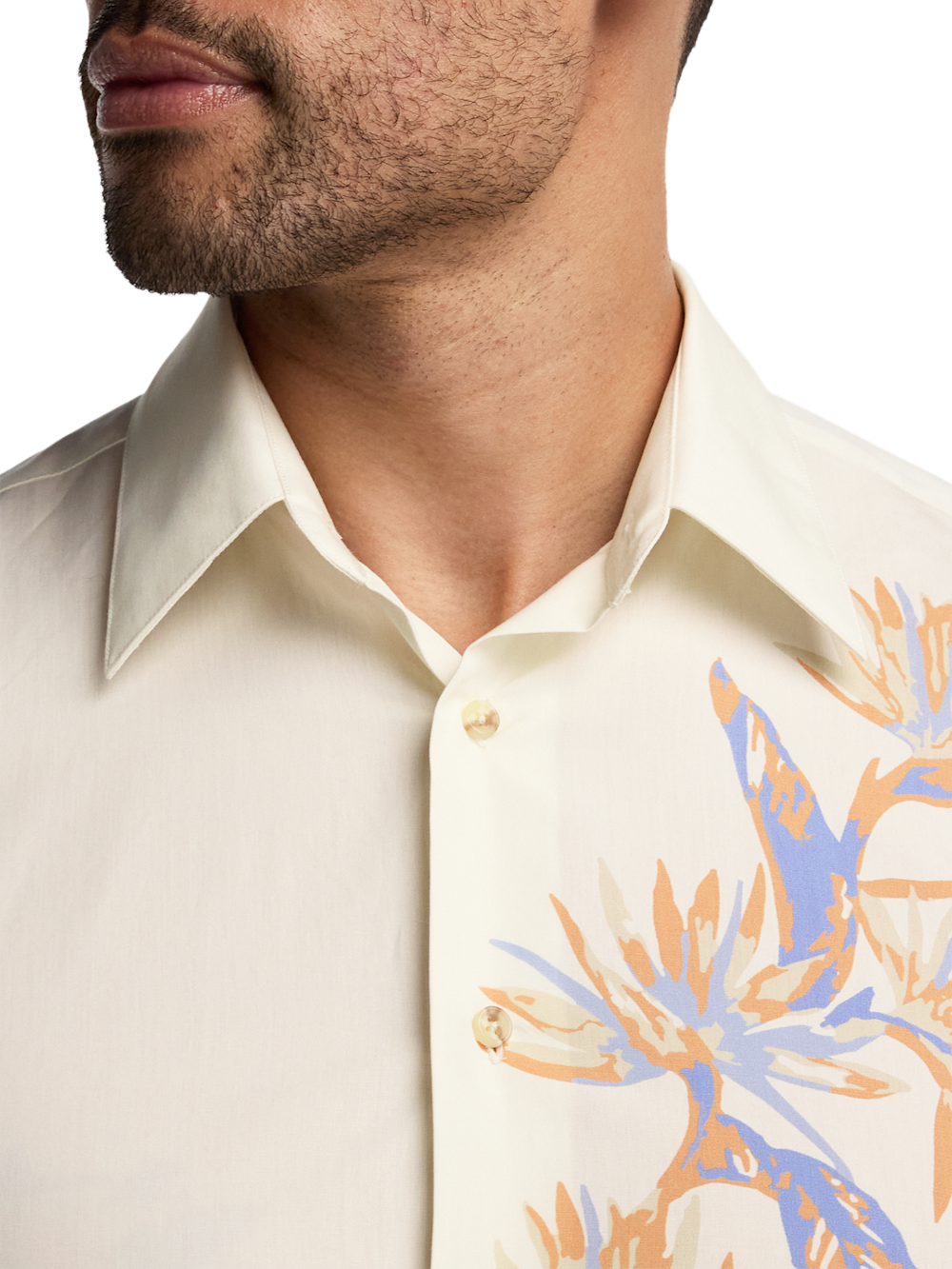 Alternate Image of Cotton Botanical Casual Shirt-2