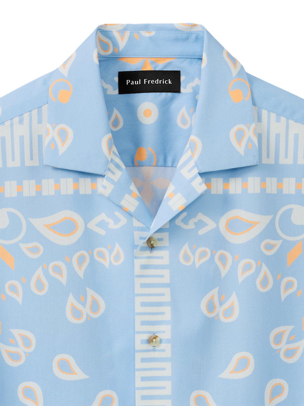 Alternate Image of Cotton Paisley Bandana Casual Shirt-5