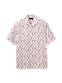 Cotton Check Casual Shirt - Pink/blue