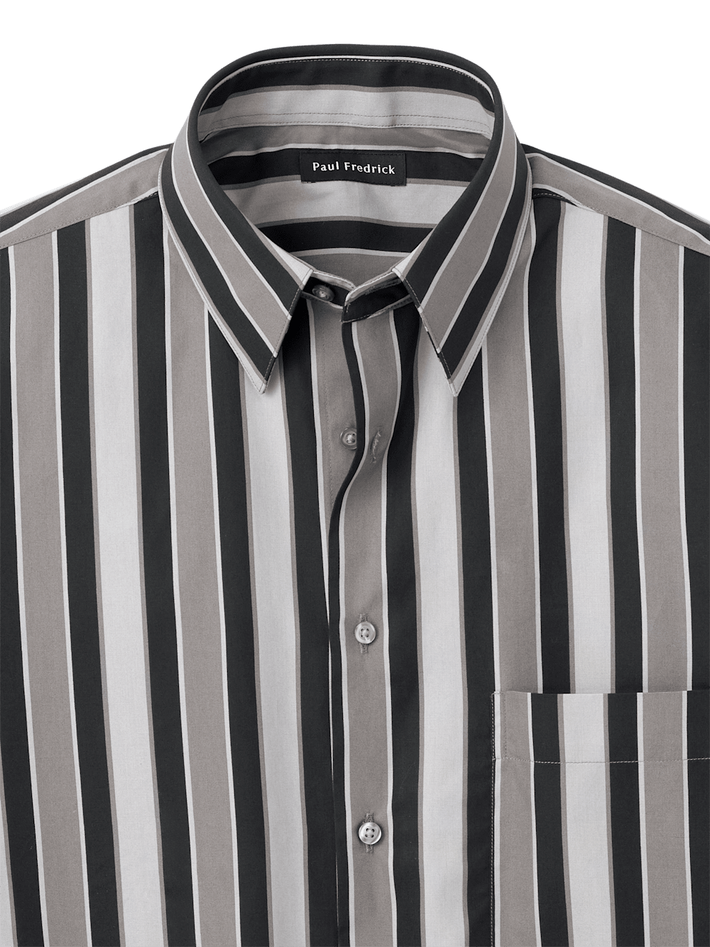 Alternate Image of Cotton Stripe Casual Shirt-5
