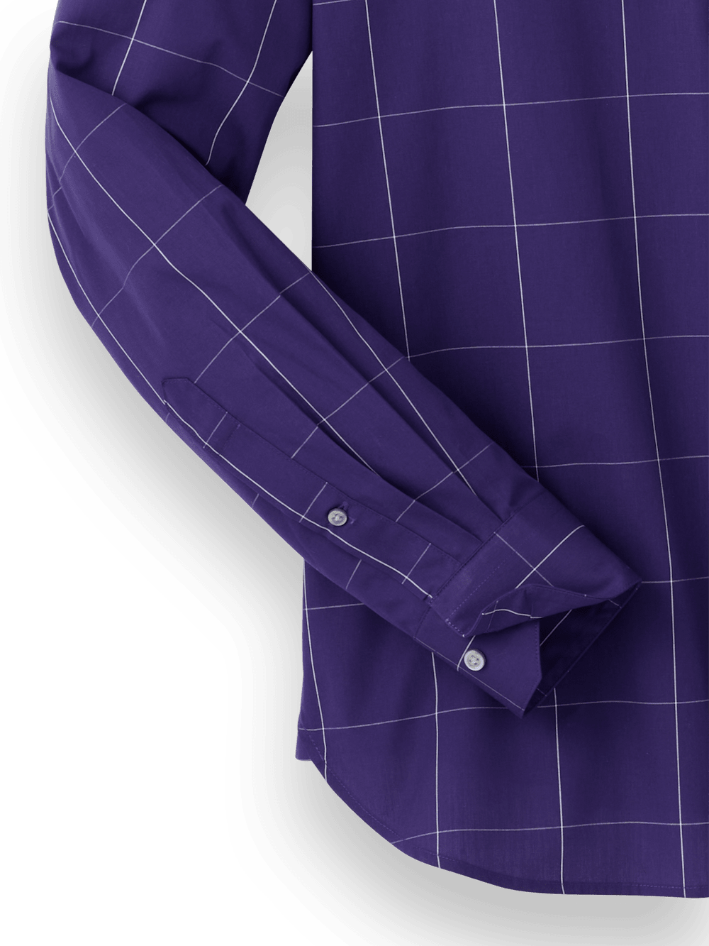 Cotton Windowpane Casual Shirt - Purple – Paul Fredrick Cotton Windowpane Casual Shirt - Purple – Paul Fredrick