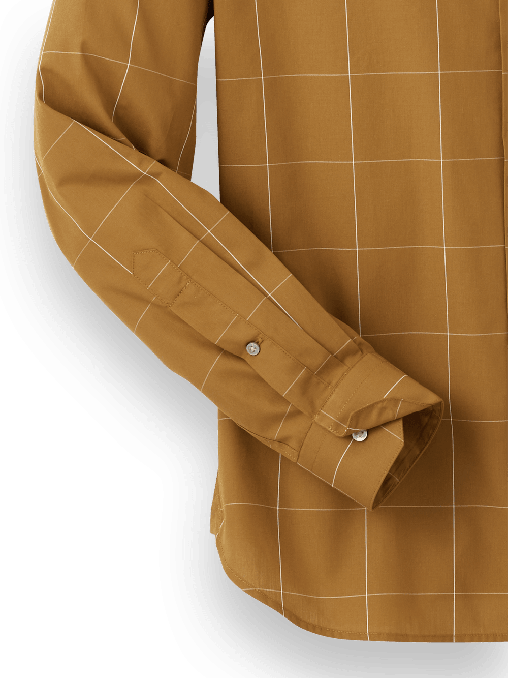 Alternate Image of Cotton Windowpane Casual Shirt-6