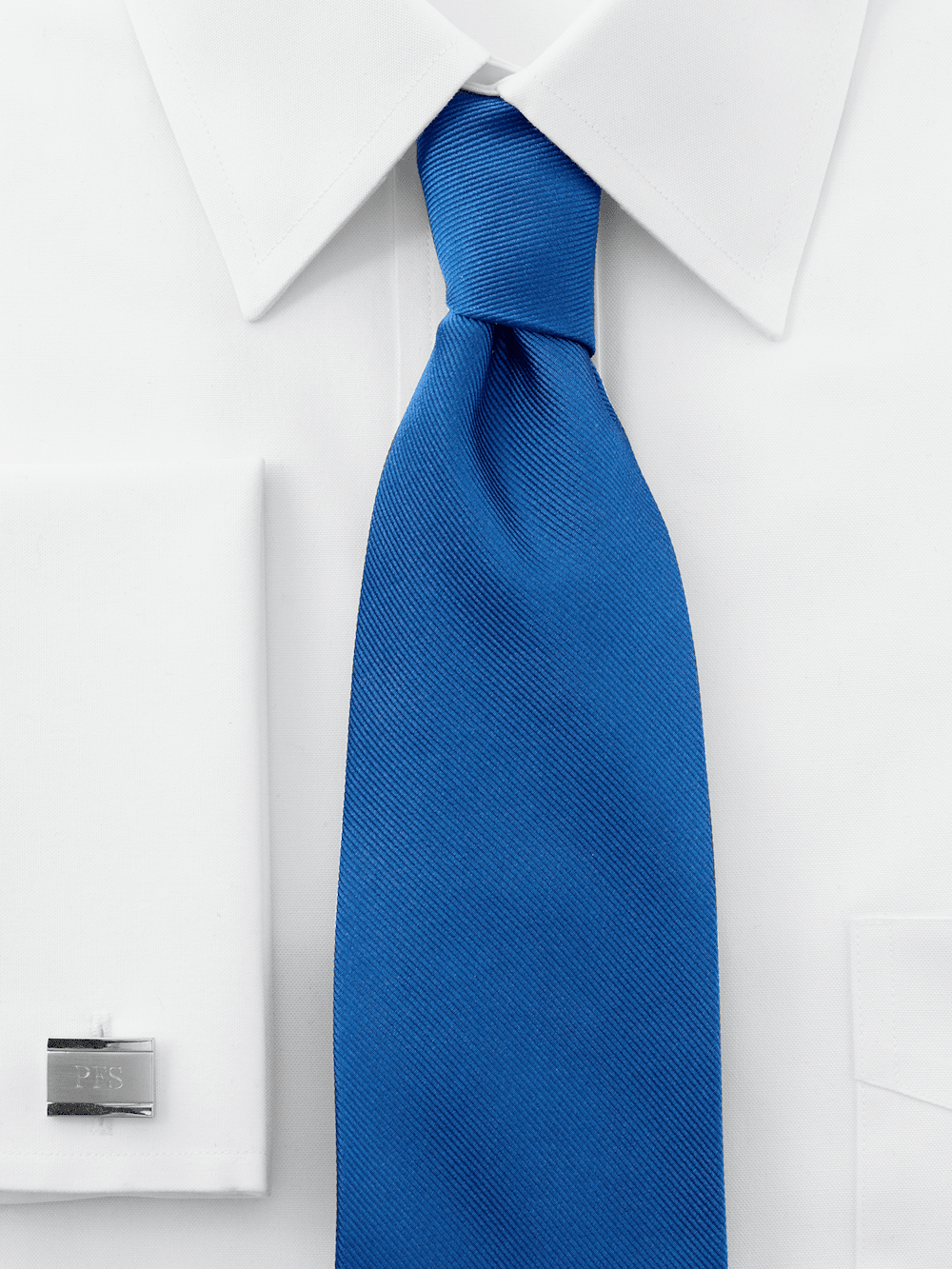 Alternate Image of Solid Twill Woven Silk Tie-1402