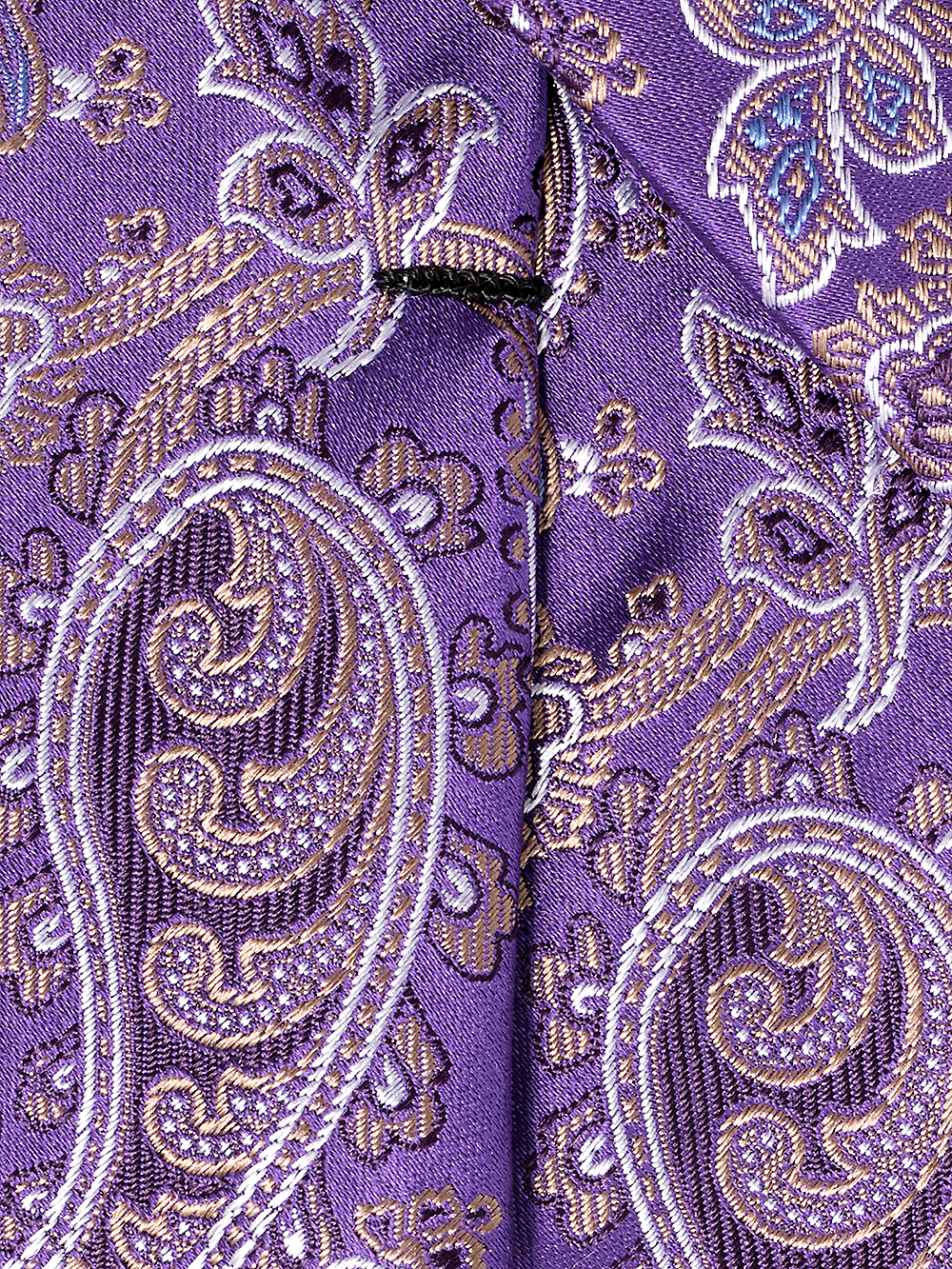 Alternate Image of Paisley Woven Silk Tie-3