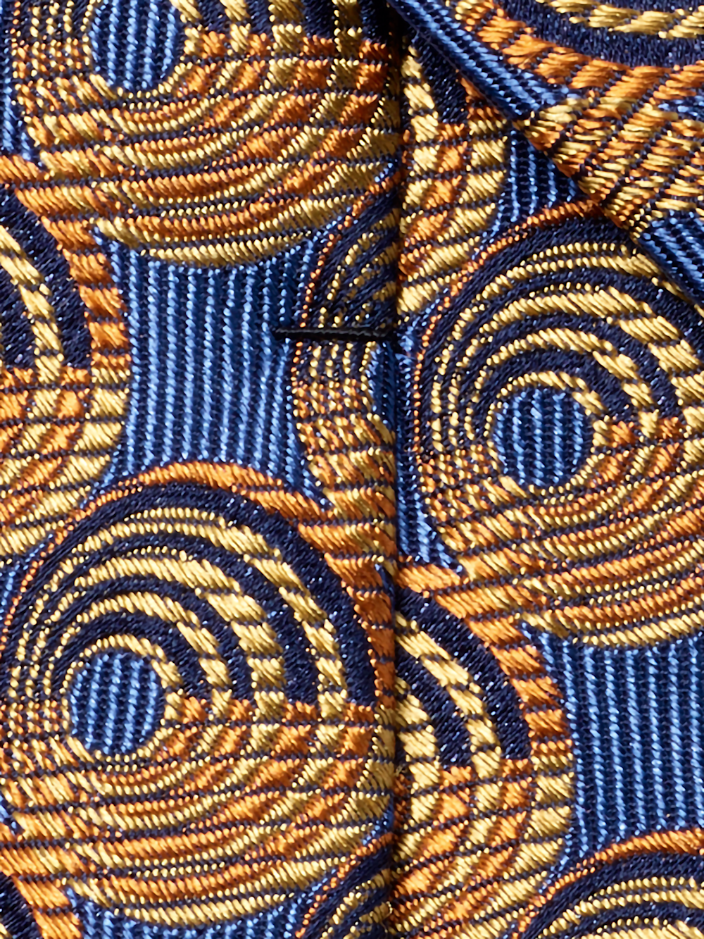 Alternate Image of Circles Woven Silk Tie-3