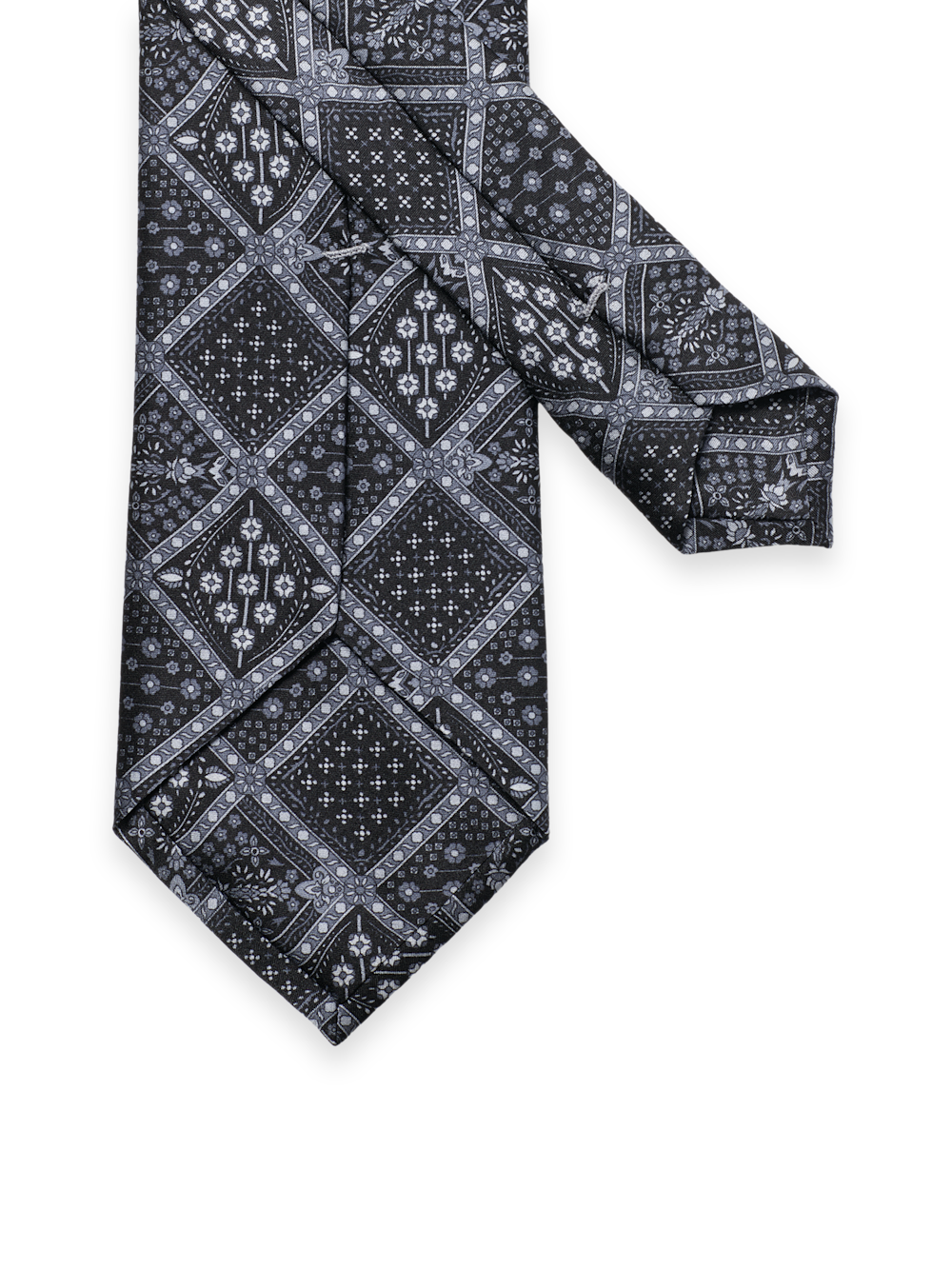 Alternate Image of Medallion Printed Italian Silk Tie-2
