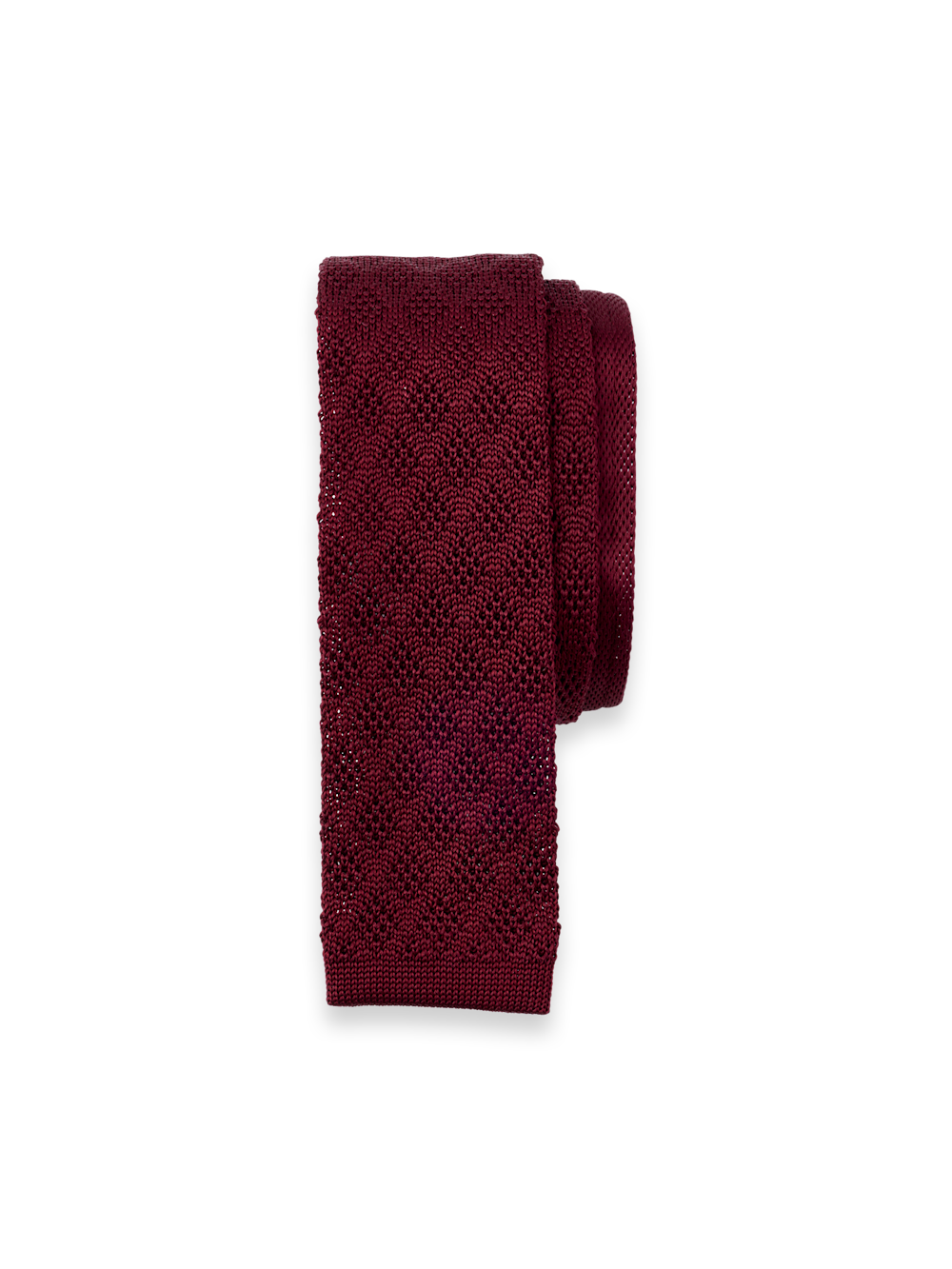 Men's Red Geometric Neckwear 