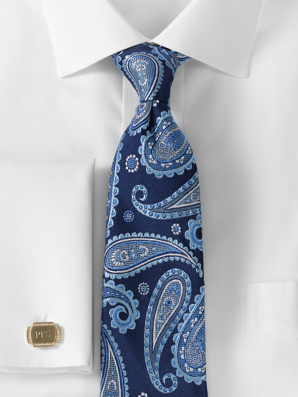Alternate Image of Paisley Woven Silk Tie-1