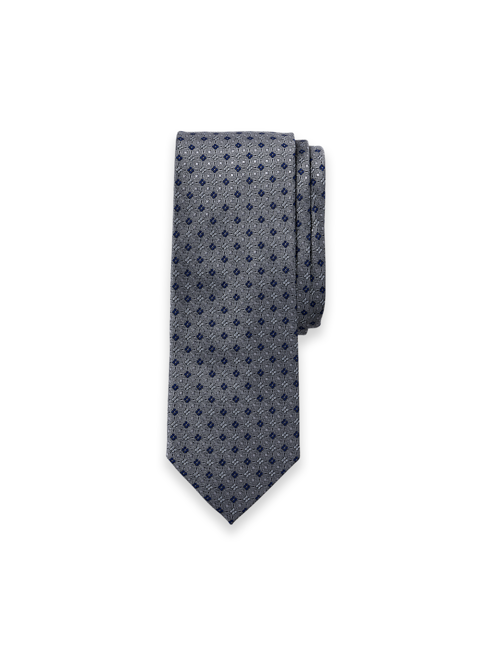 Alternate Shot of Men's grey/blue  Neckwear  - 1