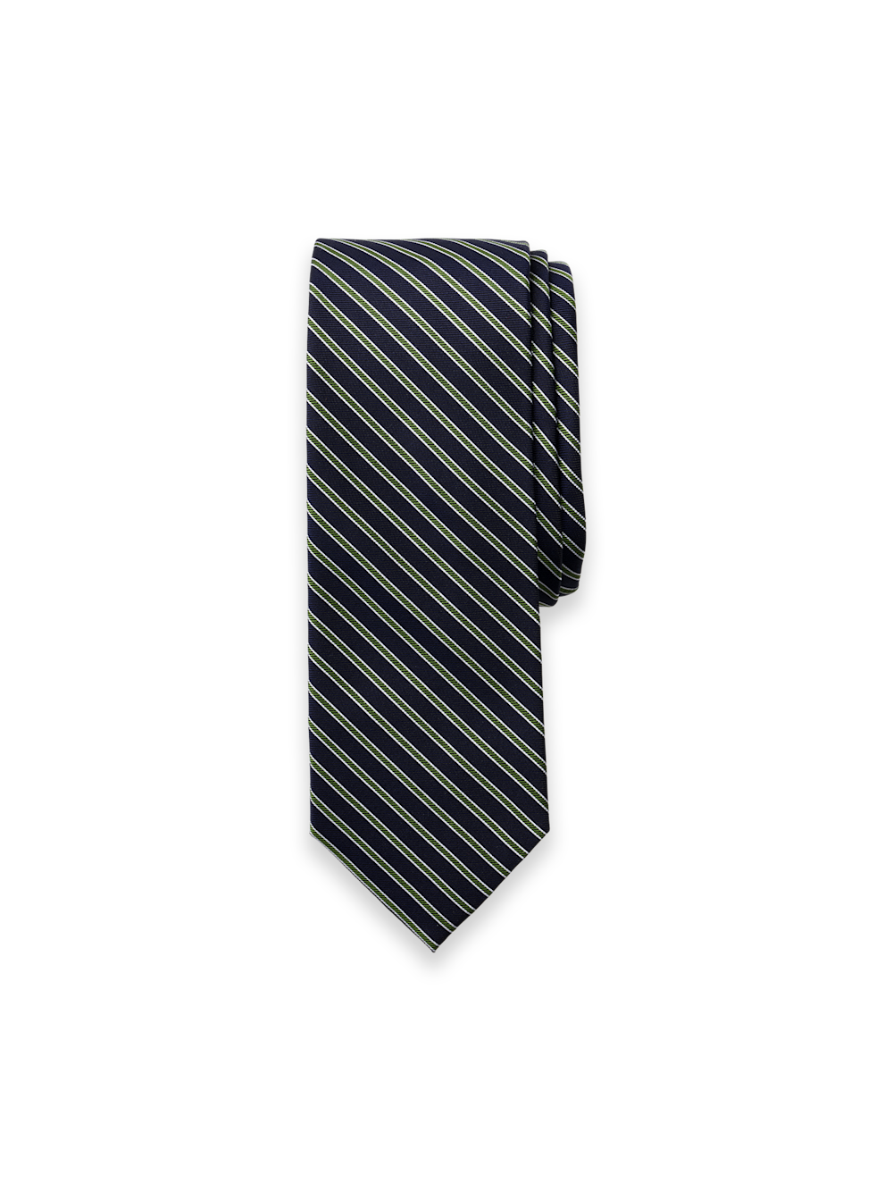 Alternate Shot of Men's navy/green  Neckwear  - 1