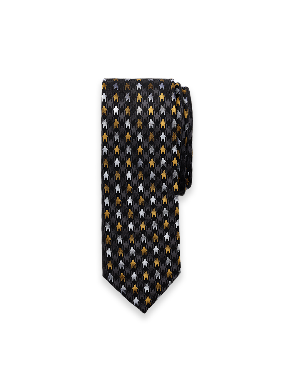 Alternate Shot of Men's black/gold  Neckwear  - 1