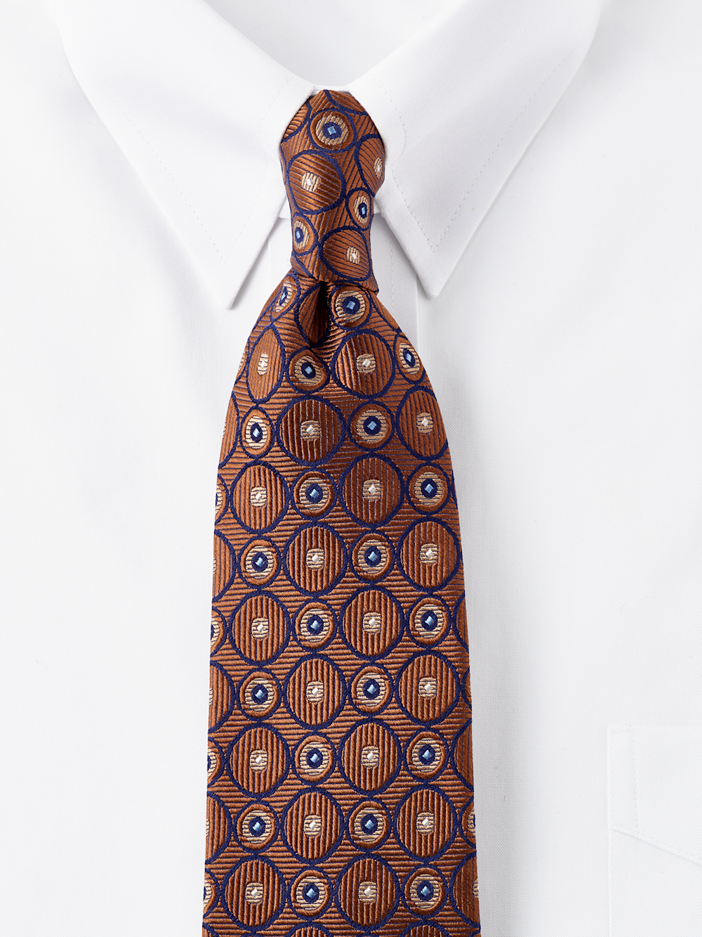 Men's brown/navy  Neckwear 
