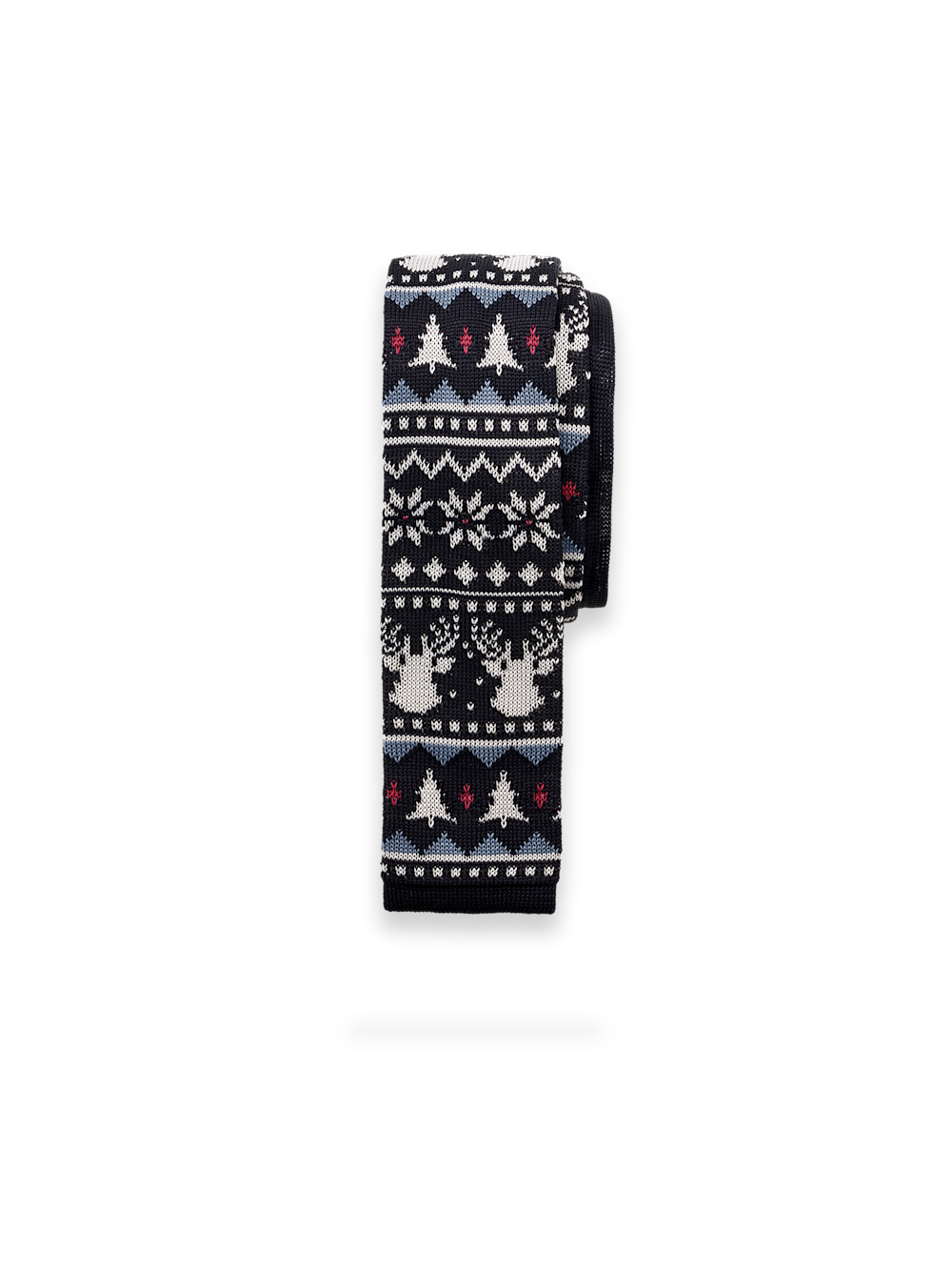 Alternate Shot of Men's navy multi  Neckwear  - 1