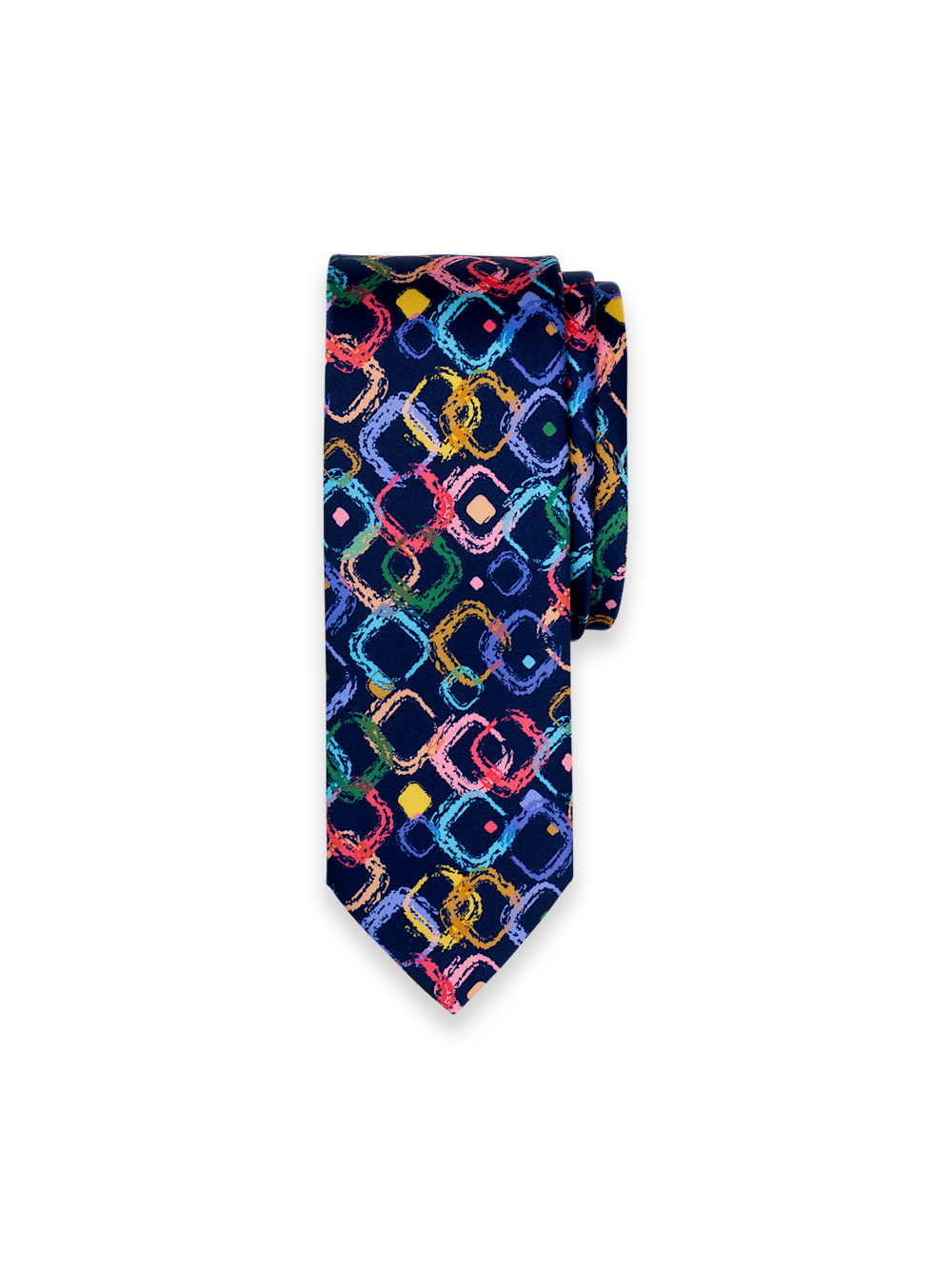 Men's navy multi  Neckwear 