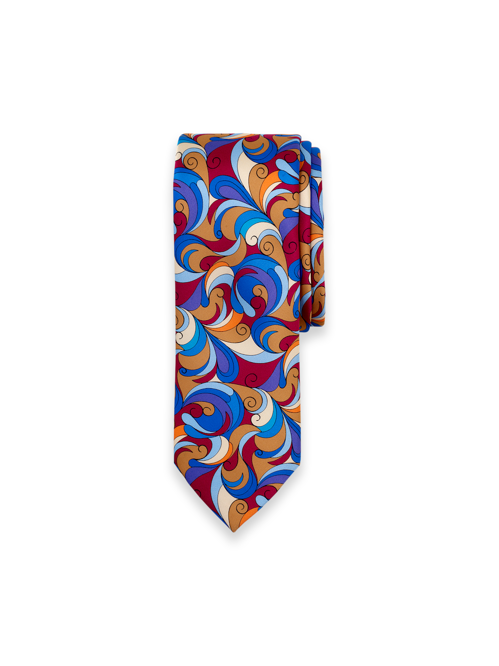 Men's orange multi  Neckwear 