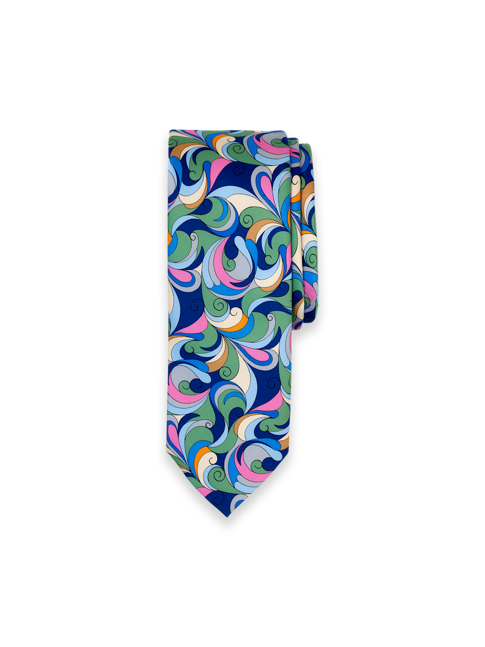 Alternate Shot of Men's green multi  Neckwear  - 1
