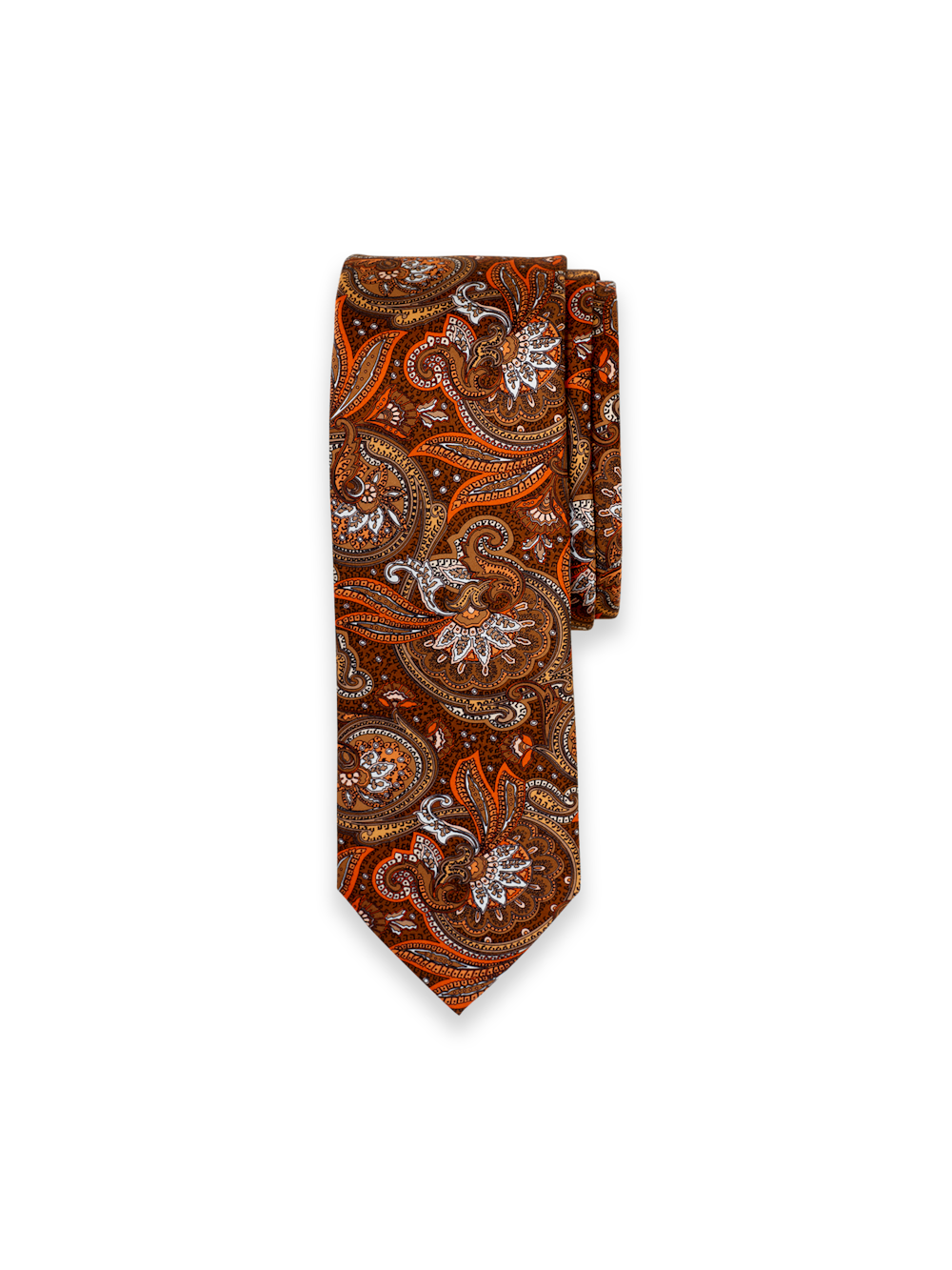 Alternate Shot of Men's brown multi  Neckwear  - 1