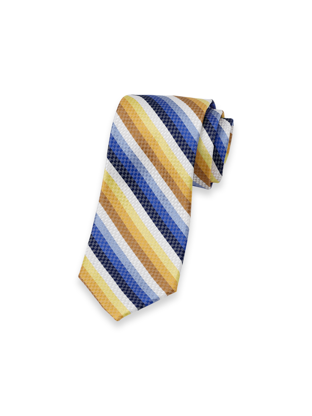 Product Image of Stripe Woven Silk Tie-Multi