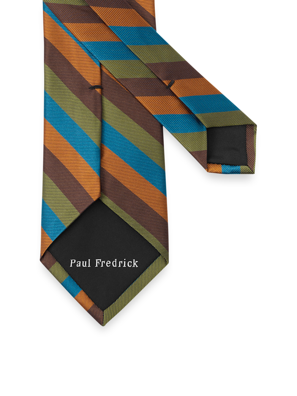 Alternate Image of Stripe Woven Silk Tie-2