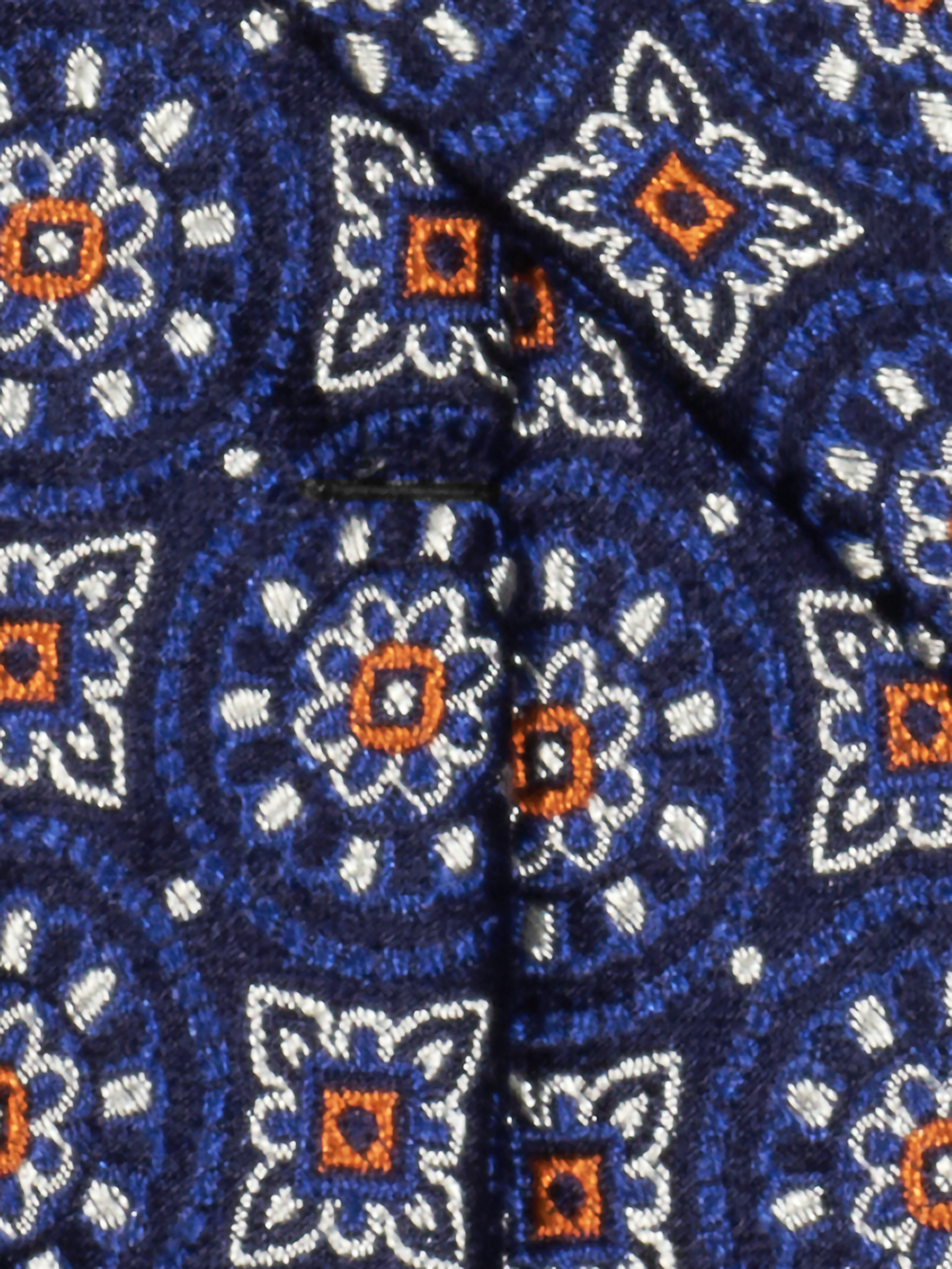 Alternate Image of Medallion Woven Silk Tie-2