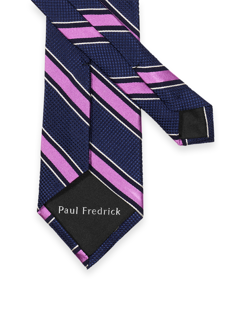 Alternate Image of Stripe Woven Silk Tie-1