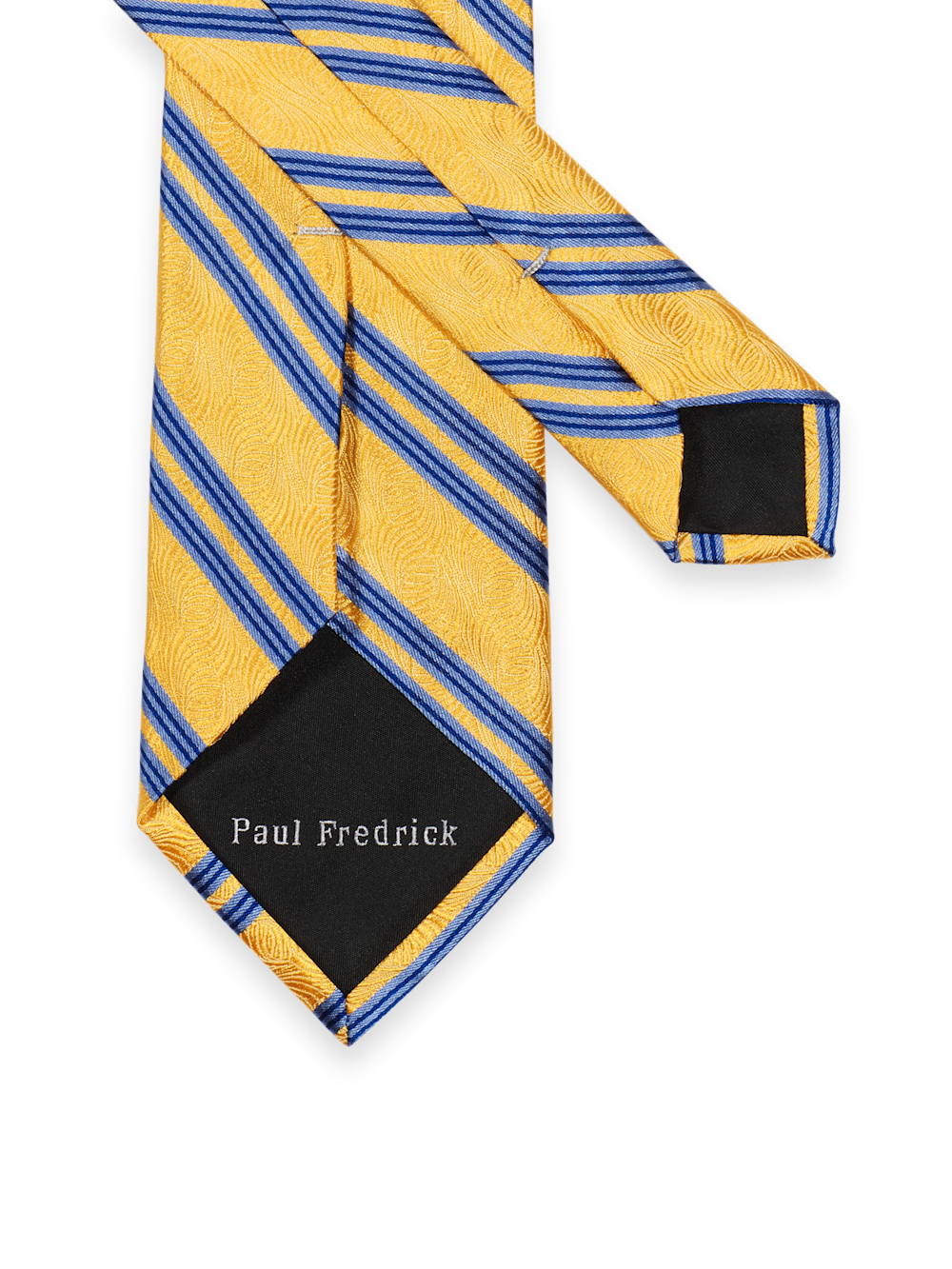 Alternate Image of Stripe Woven Silk Tie-1