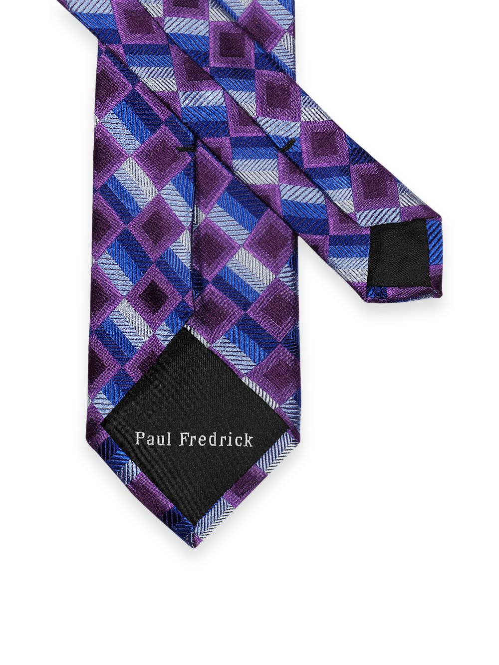 Alternate Image of Geometric Woven Silk Tie-1
