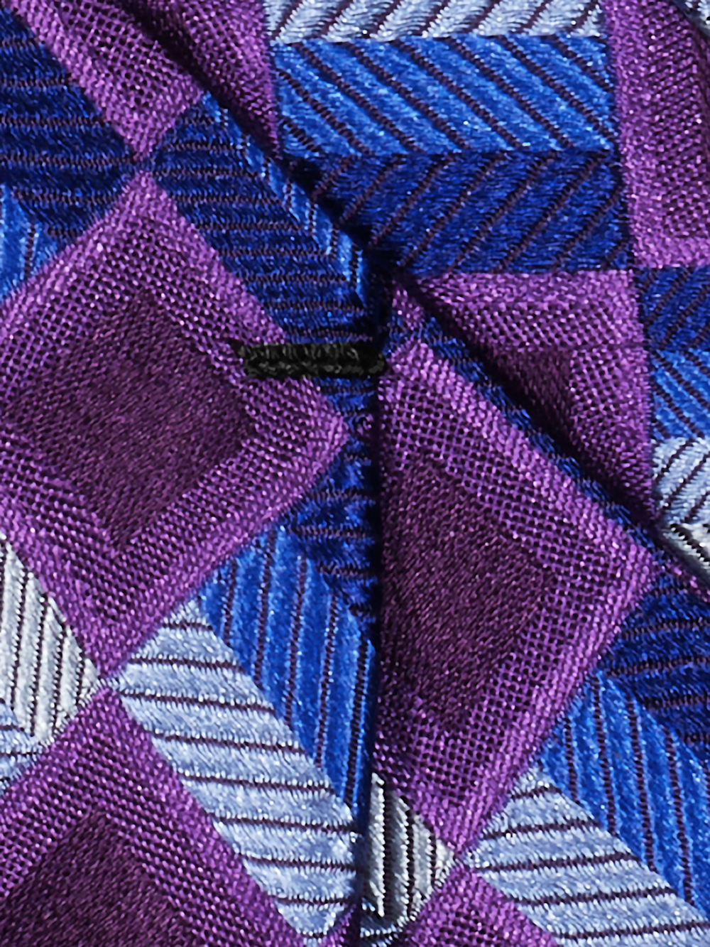 Alternate Image of Geometric Woven Silk Tie-2