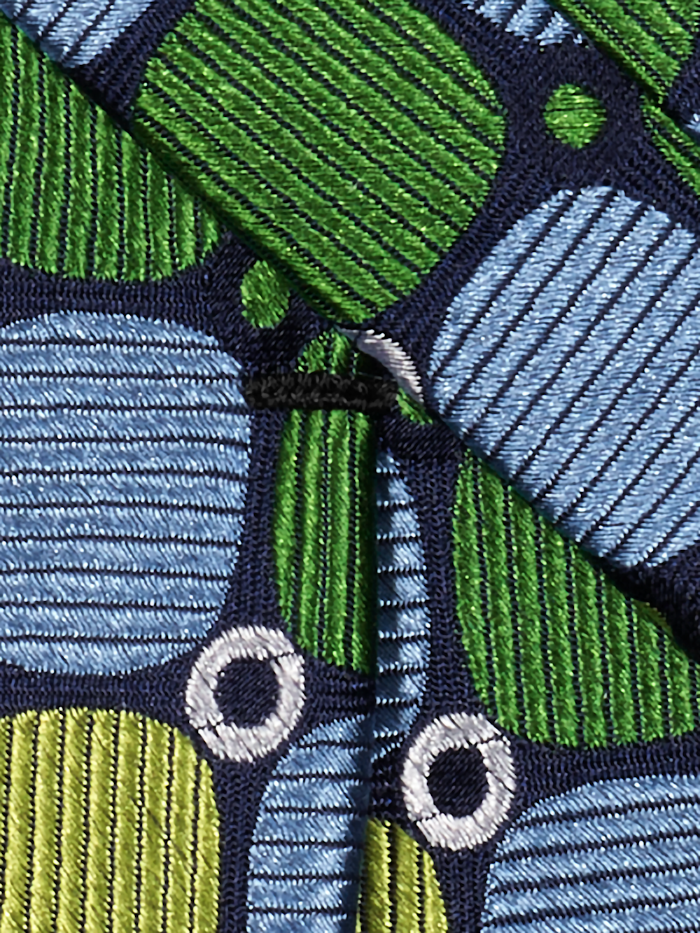 Alternate Image of Geometric Woven Silk Tie-2