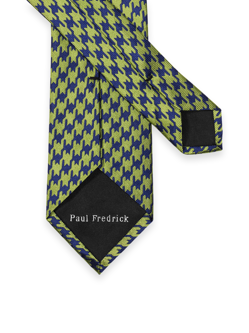 Alternate Image of Houndstooth Woven Silk Tie-1