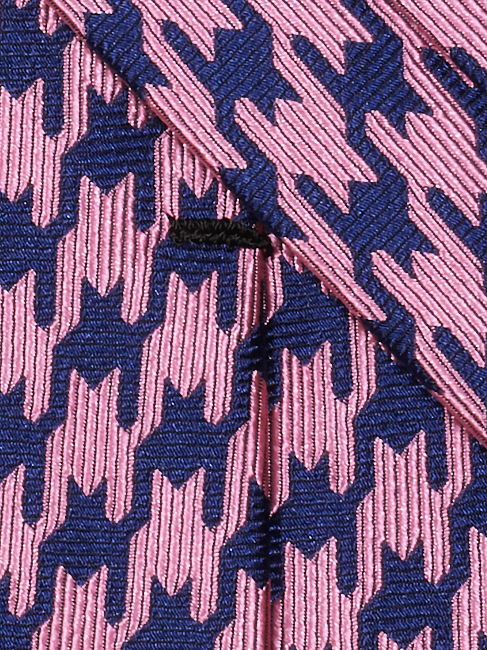 Alternate Image of Houndstooth Woven Silk Tie-2