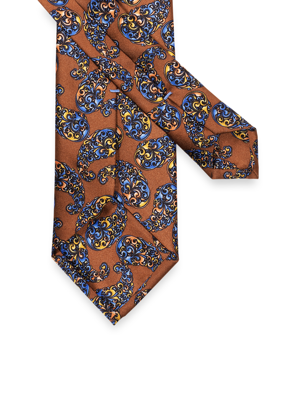Alternate Image of Paisley Italian Printed Silk Tie-1