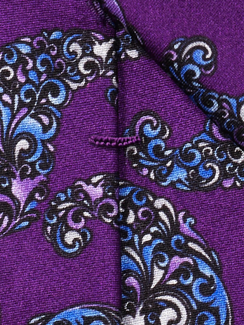 Alternate Image of Paisley Italian Printed Silk Tie-2