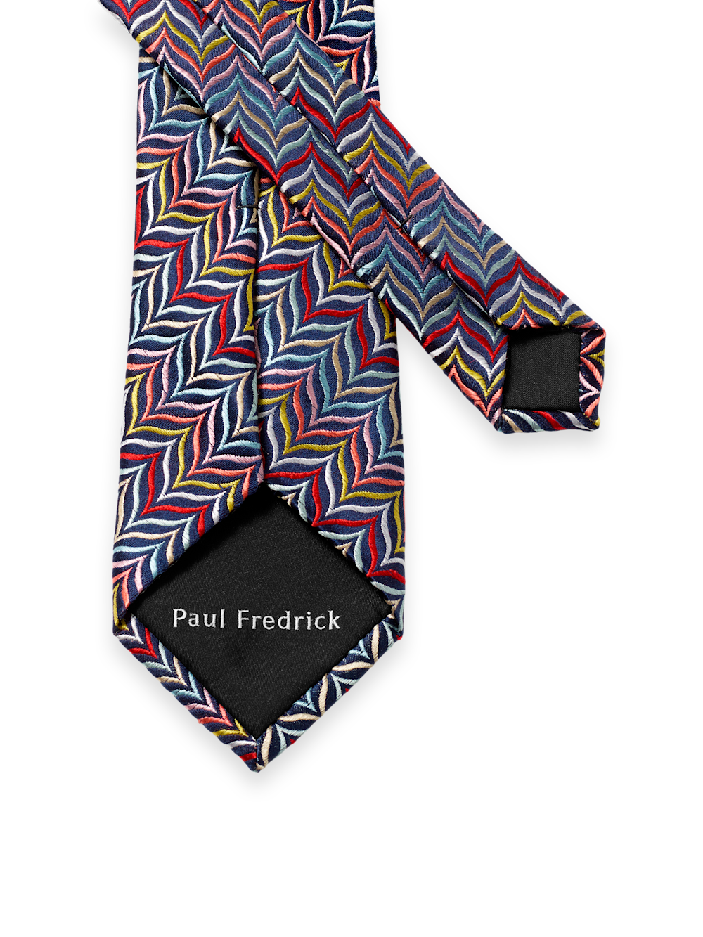Alternate Image of Herringbone Woven Silk Tie-1