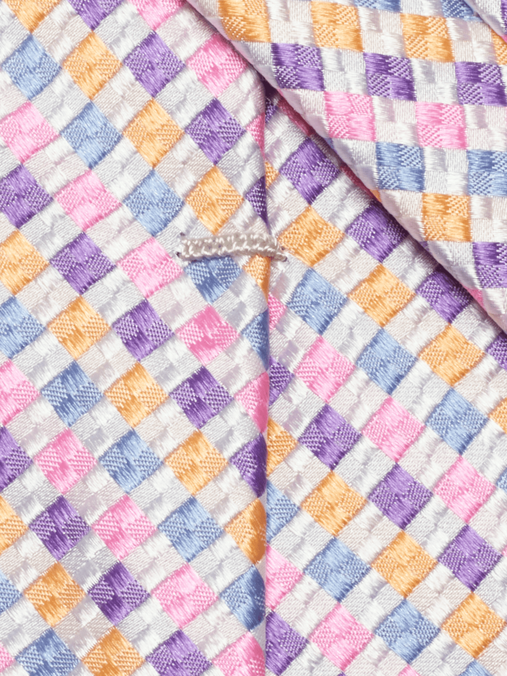 Alternate Image of Geometric Woven Silk Tie-3