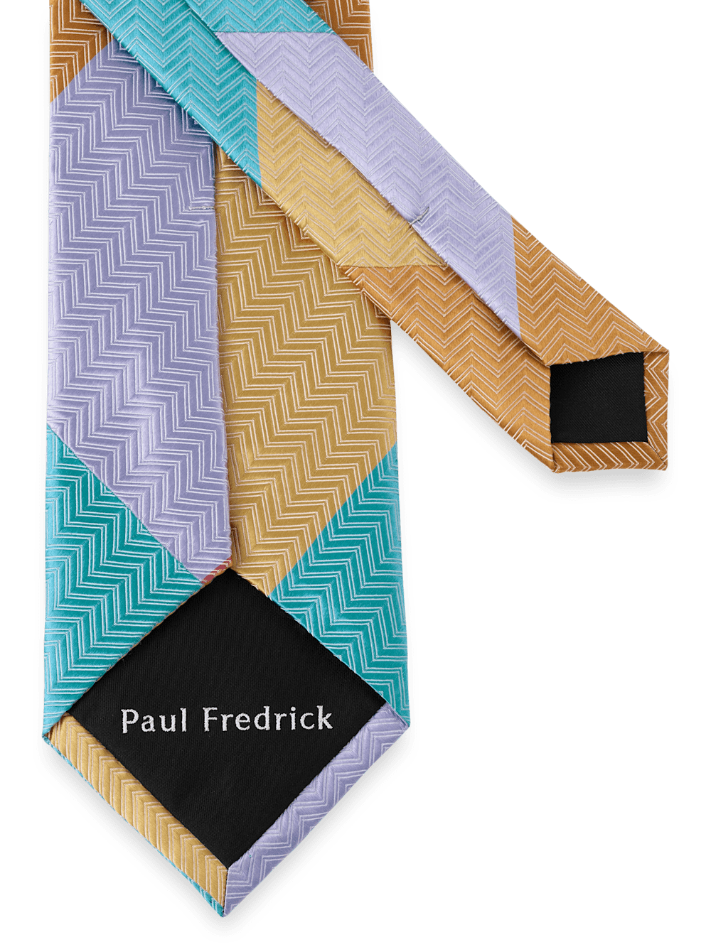 Alternate Image of Patchwork Woven Silk Tie-2