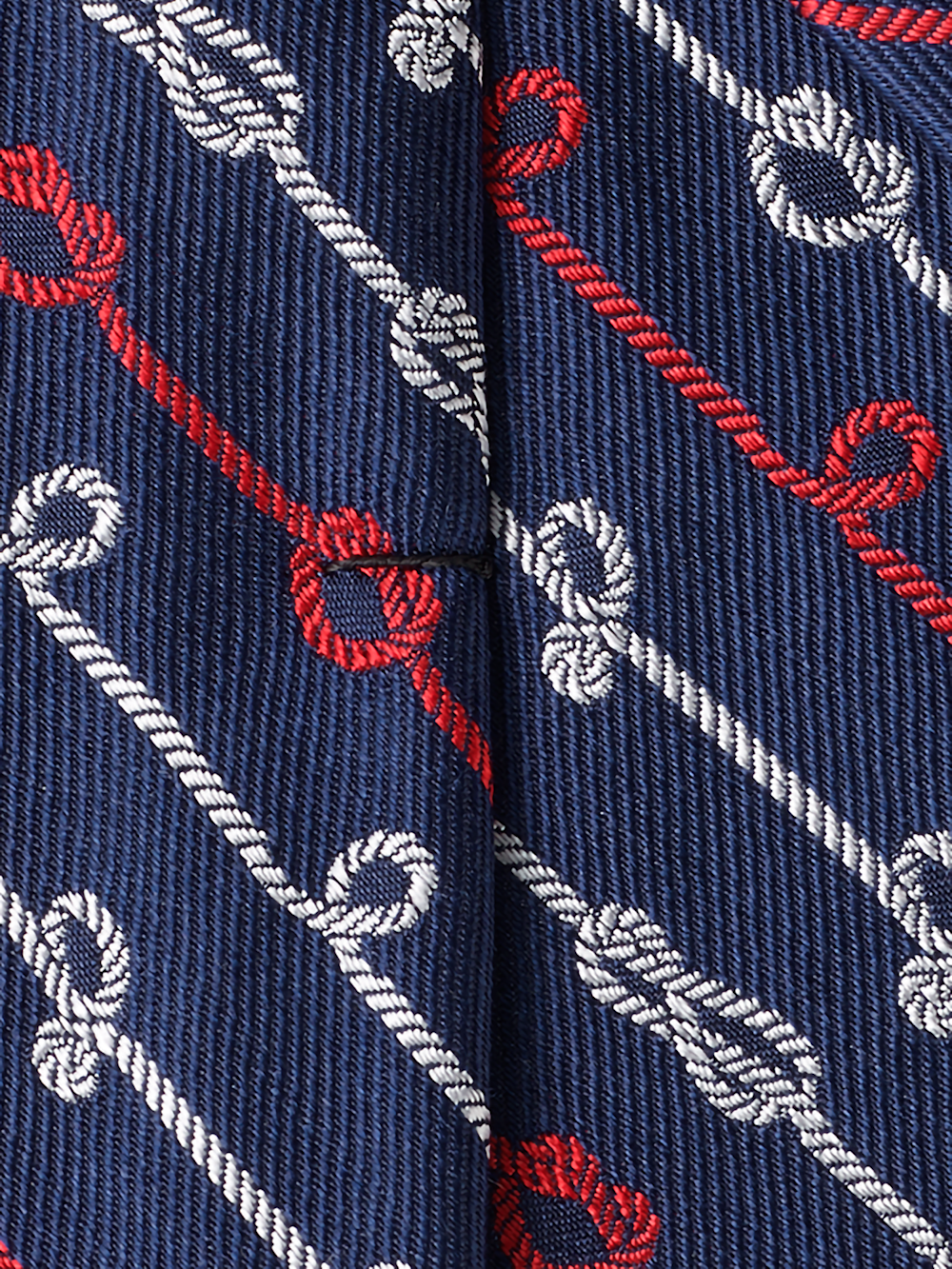 Alternate Image of Nautical Woven Silk Tie-2