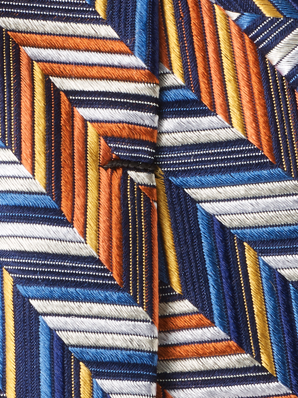 Alternate Image of Herringbone Woven Silk Tie-2