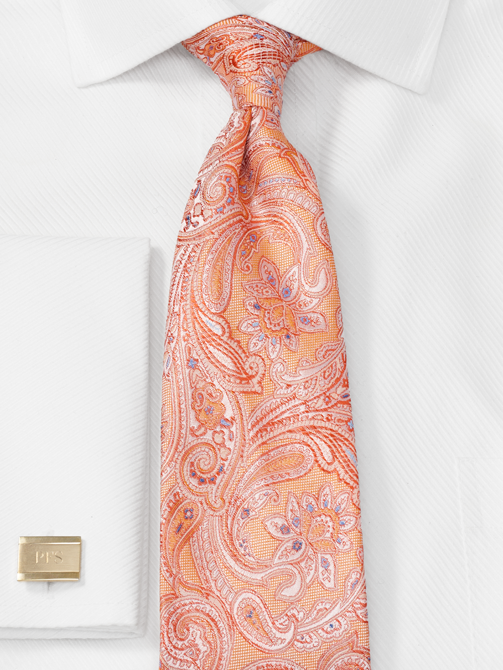 Alternate Image of Paisley Woven Silk Tie-1