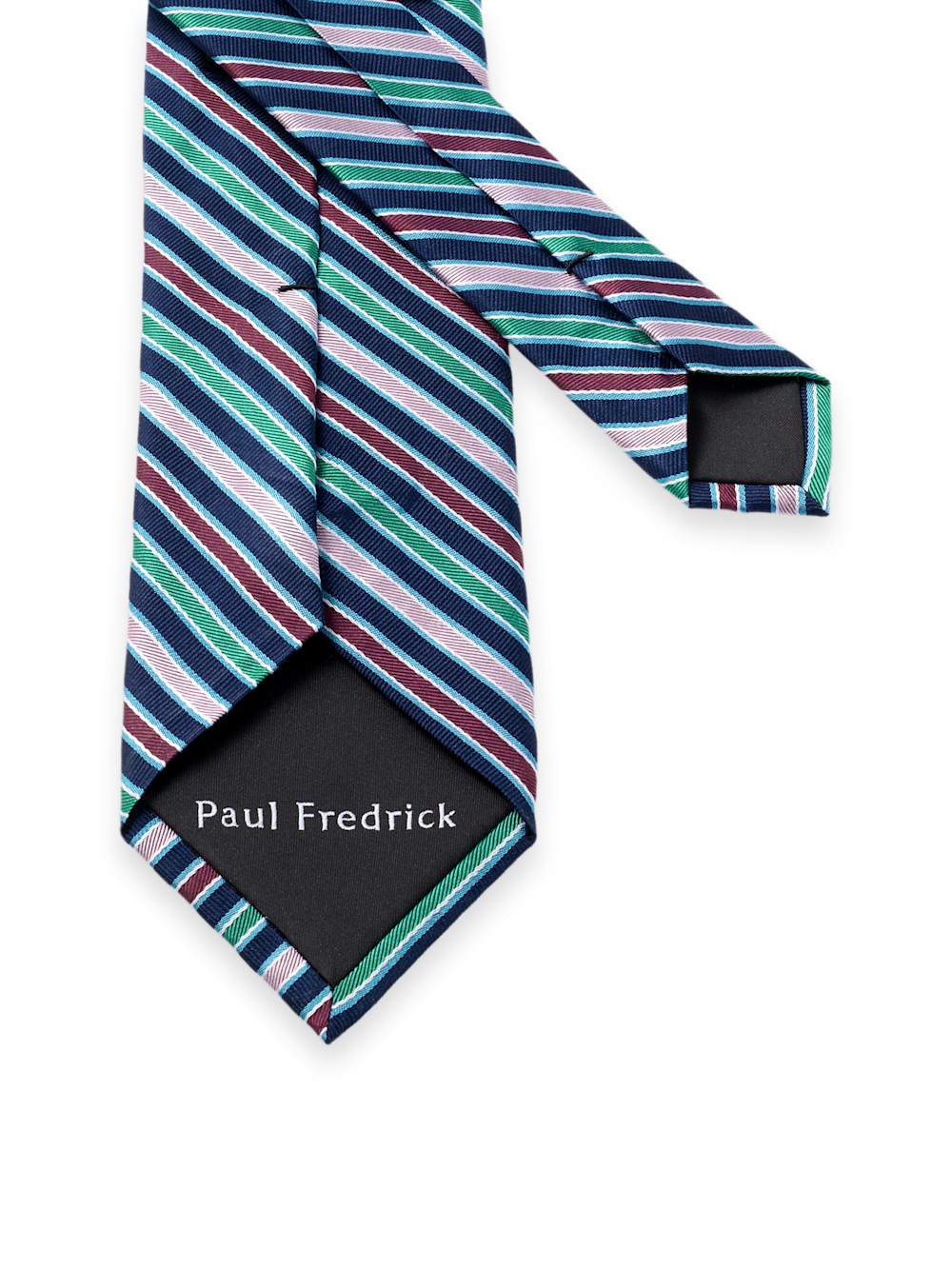 Alternate Image of Stripe Woven Silk Tie-2