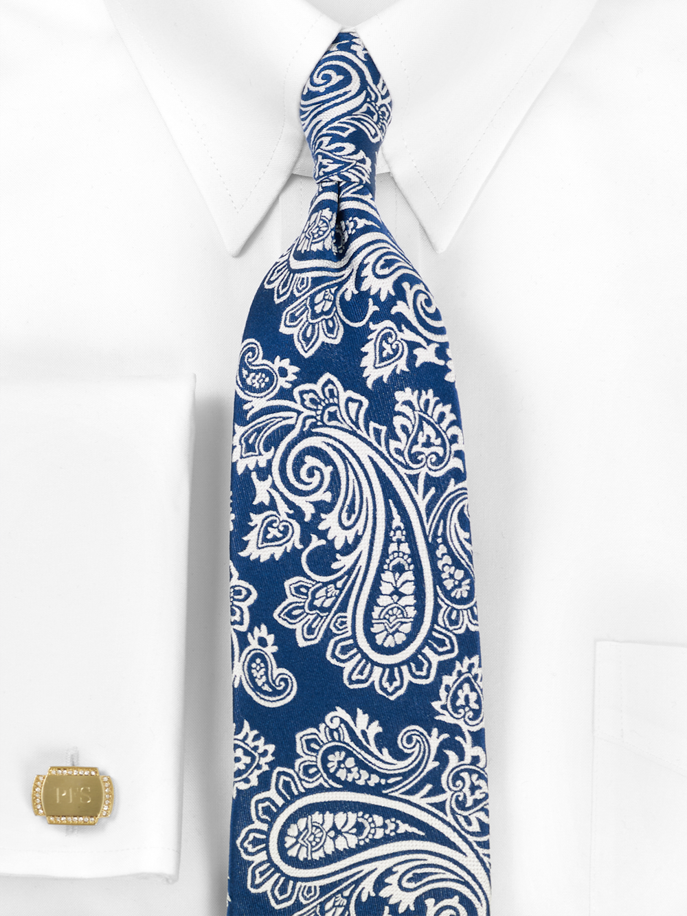 Alternate Image of Paisley Woven Silk Tie-1
