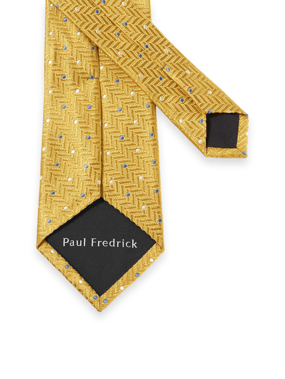 Alternate Image of Dot Woven Silk Tie-2
