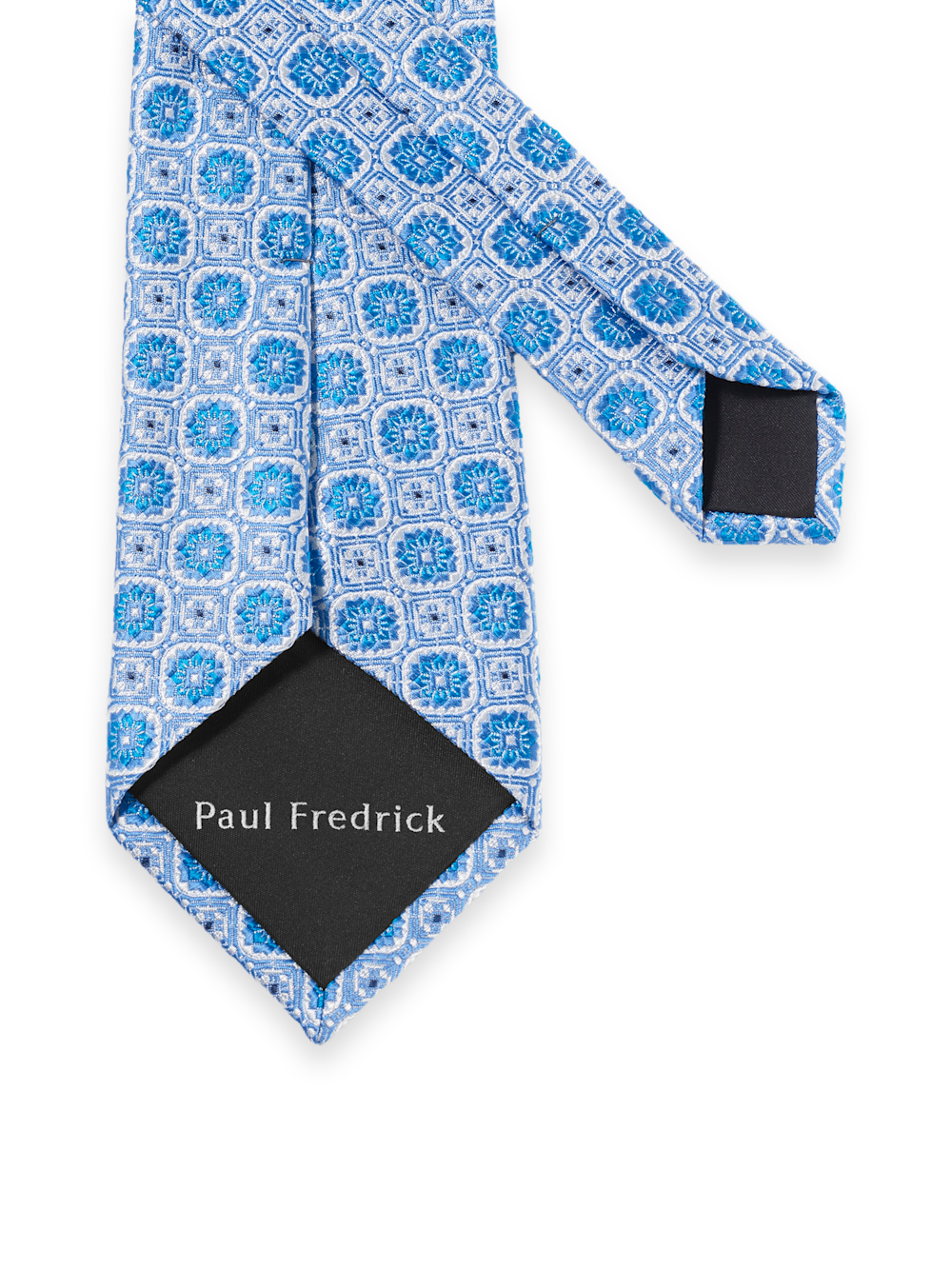 Alternate Image of Medallion Woven Silk Tie-2